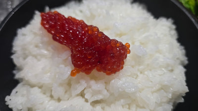 新米の季節に味わう、炊きたてのあきたこまちと筋子