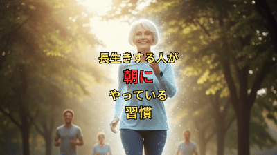 元気に長生きするための朝の習慣｜高齢者が今日からできる健康寿命の伸ばし方